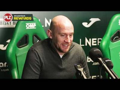 David Gray Post Match Press Conference | Hibs 2-1 Celtic