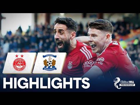 Aberdeen 1-0 Kilmarnock | 90+1 Minute Winner | William Hill Premiership