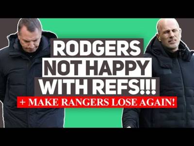 Brendan Rodgers NOT HAPPY with yet ANOTHER VAR MISTAKE! | However, Rangers provide a good laugh...
