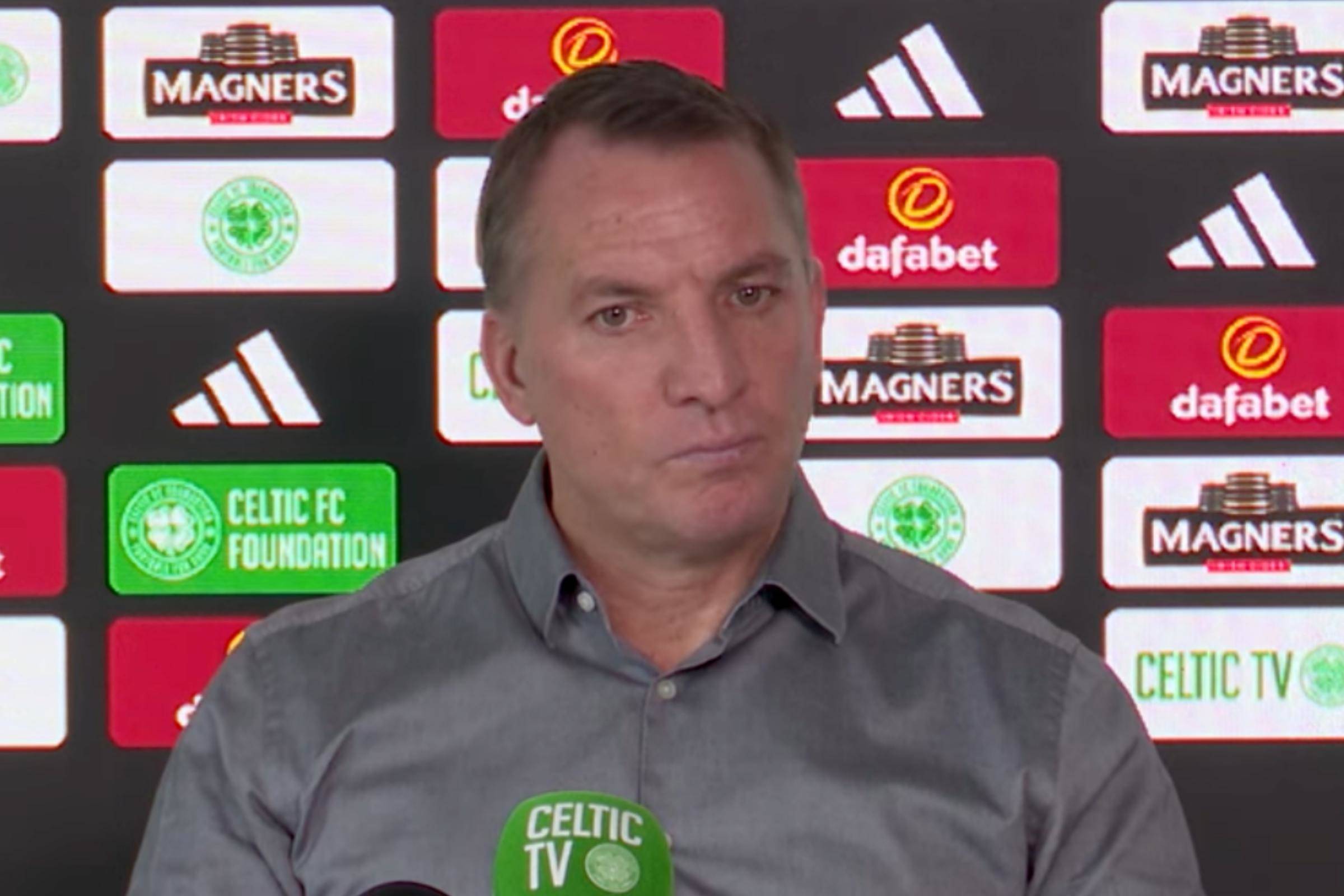 ‘We don’t make statements’ &ndash; Rodgers’ bullish quip after Easter Road VAR storm