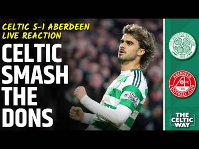 Celtic 5-1 Aberdeen: LIVE FT Reaction as Daizen makes it 25 to smash the Dons