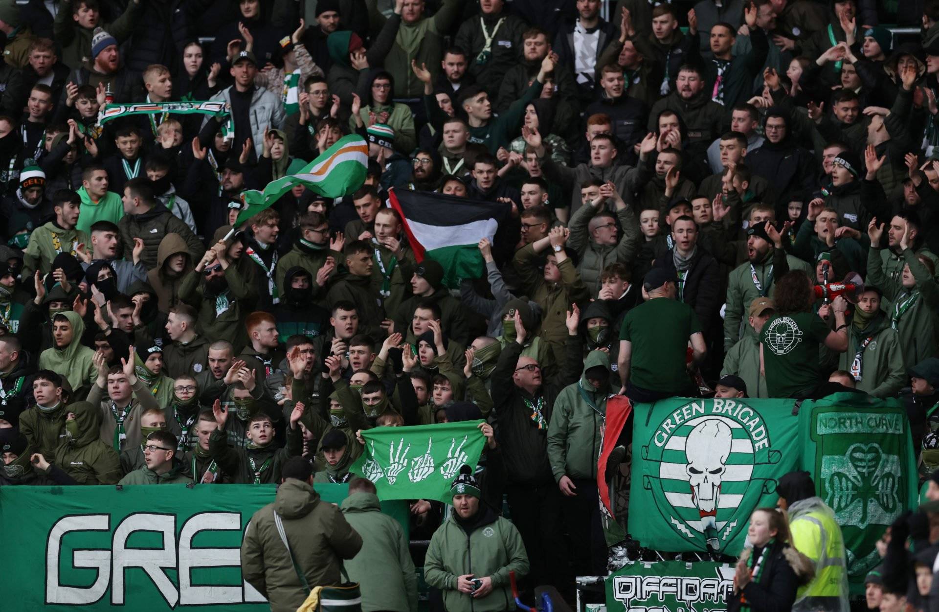 ‘Our poor handling’ &ndash; Green Brigade issue Celtic fan apology over ‘regrettable’ incidents