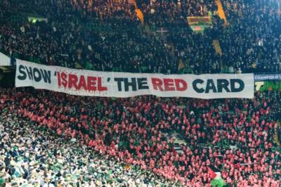 UEFA disciplinary state of play over ‘Show Israel the Red Card’ Celtic Park display