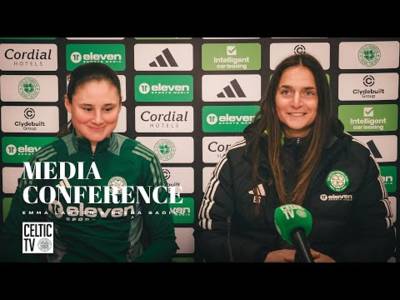 Full Celtic FC Women Media Conference I Elena Sadiku & Emma Lawton (28/02/25)