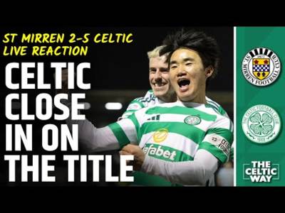 St Mirren 2-5 Celtic: LIVE FT reaction from Paisley as Bhoys surge 16 clear of Rangers