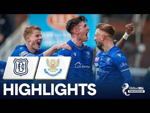 Dundee 1-1 St Johnstone | Two Headers Split The Points | William Hill Premiership
