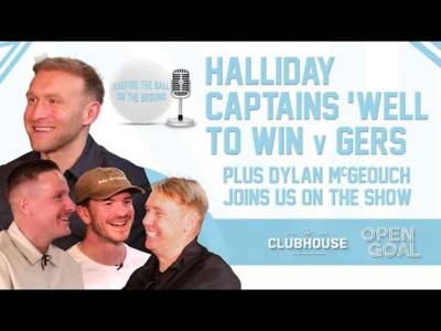 ANDY HALLIDAY CAPTAINS MOTHERWELL TO WIN v RANGERS + DYLAN McGEOUCH | Keeping The Ball On The Ground