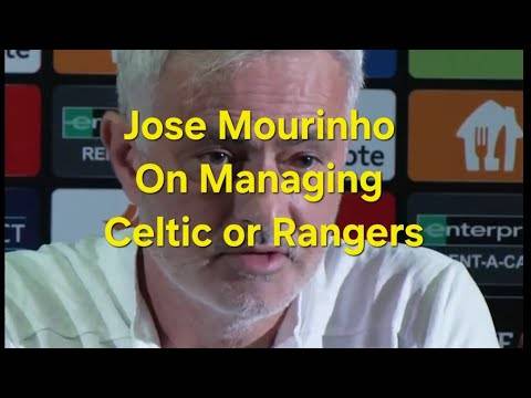 Jose Mourinho Comments On Managing Celtic Or Rangers One Day