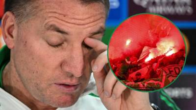 ‘I have to say’ – Brendan Rodgers makes one thing clear to Celtic fans about pyro after SPFL sanction