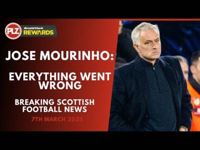 Jose Mourinho: “EVERYTHING went wrong” | Scottish Daily Football News