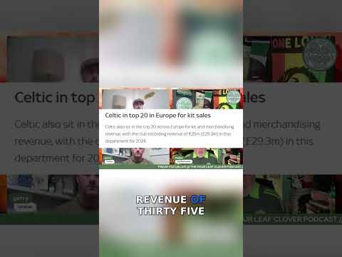 Celtic’s Impressive Merchandising Revenue Growth