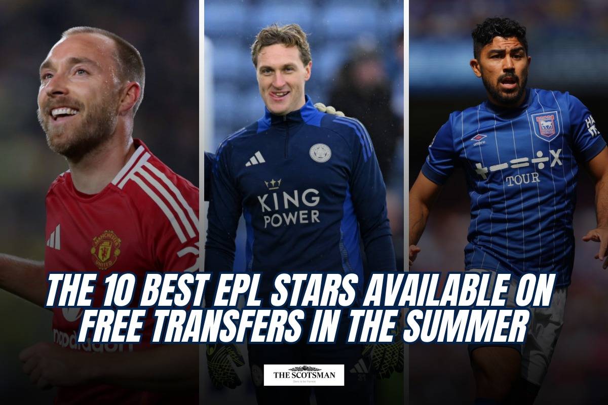 10 best EPL players available to Rangers and Celtic on free transfers in summer 2025 &ndash; from 57-goal England hitman to 34 y/o Scottish ace