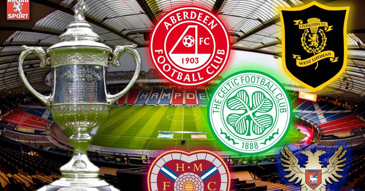 Scottish Cup draw LIVE as Celtic, Aberdeen and Hearts await their semi final fate