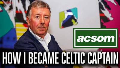 How Andy Lynch went from Celtic fan to captain of the club