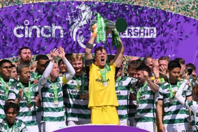 Alan Brazil lauds Joe Hart’s physique post-retirement, with brilliant Celtic trophy message