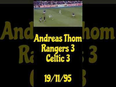 Andreas Thom and Pierre Van Hooijdonk Great Celtic Strikers of 1990s #celticfc #scottishfootball