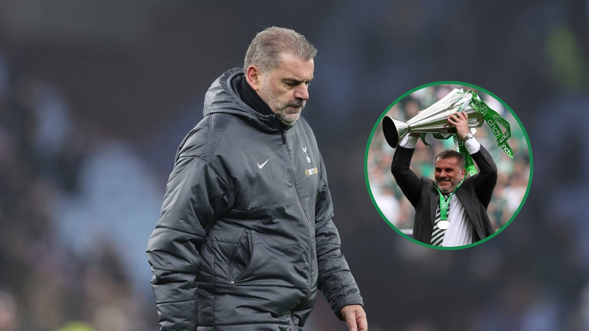 ‘I’ll be polite’ &ndash; Ange Postecoglou issues spiky response as boss grilled over Celtic achievement used as stick to beat Spurs boss with
