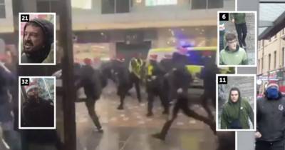 Celtic and Rangers fans wanted after violence in Glasgow before League Cup final