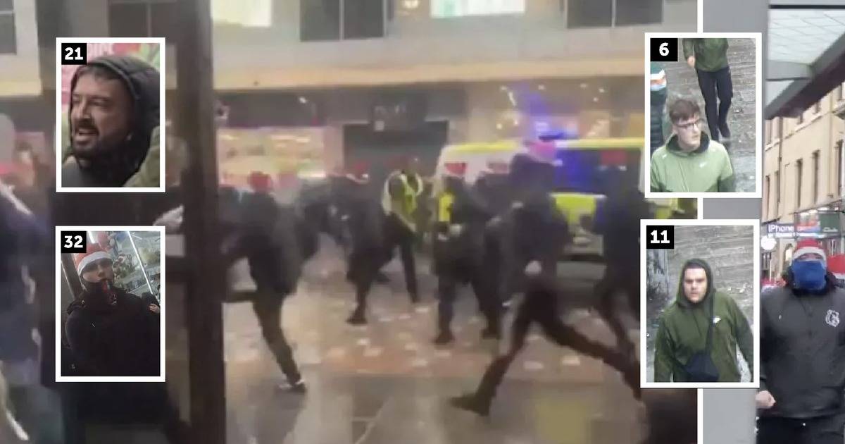 Celtic and Rangers fans wanted after violence in Glasgow before League Cup final
