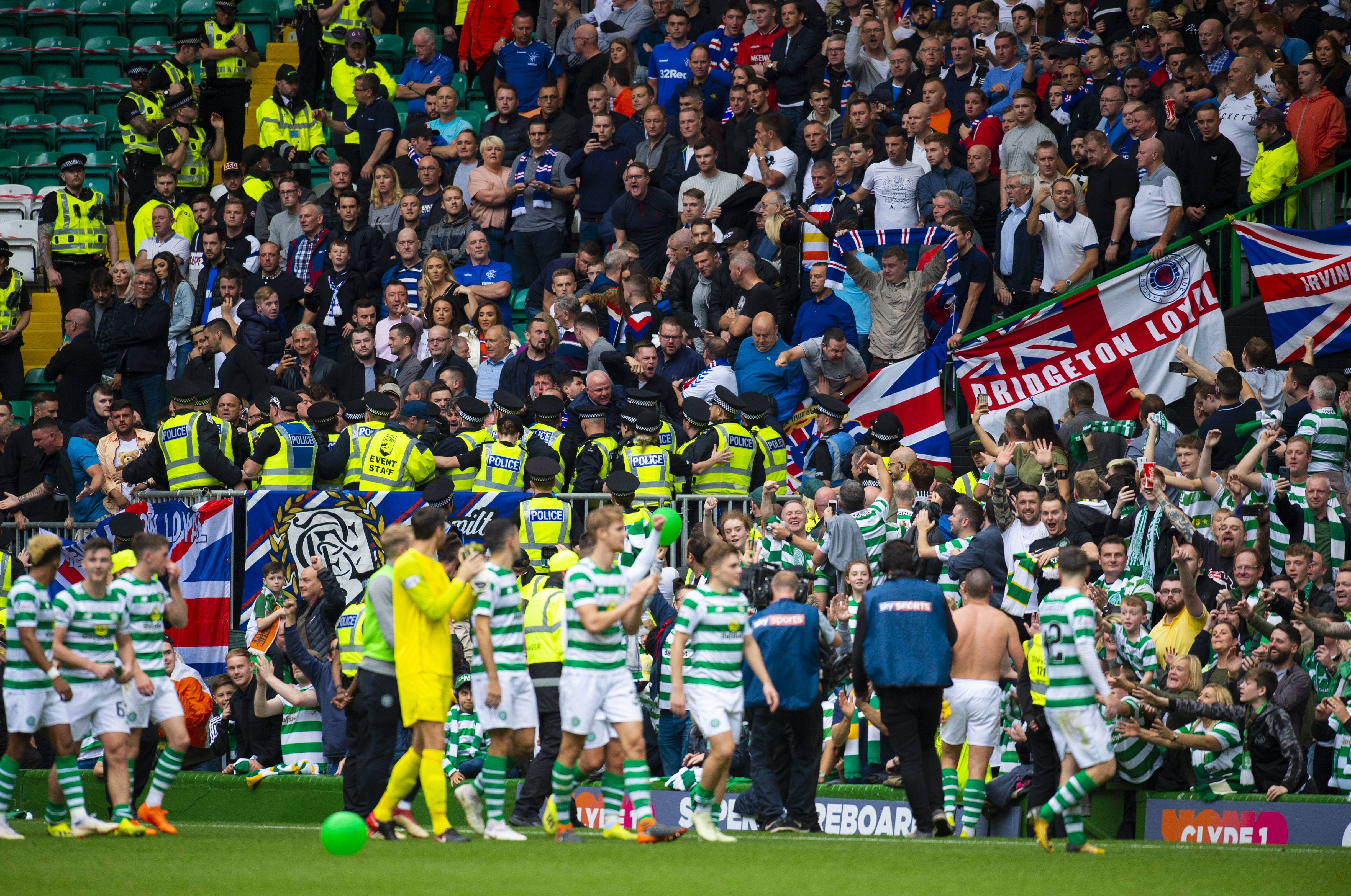 ‘Nasty’: Ex-Celtic title winner questions decision to welcome back away ends in games against Rangers