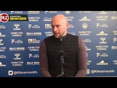 David Gray: ‘It’s sore’ | Kilmarnock 1-1 Hibernian