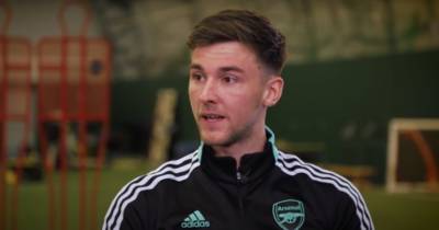 Kieran Tierney breaks cover on Celtic homecoming as Arsenal interview derailed by Brown and Rodgers love in
