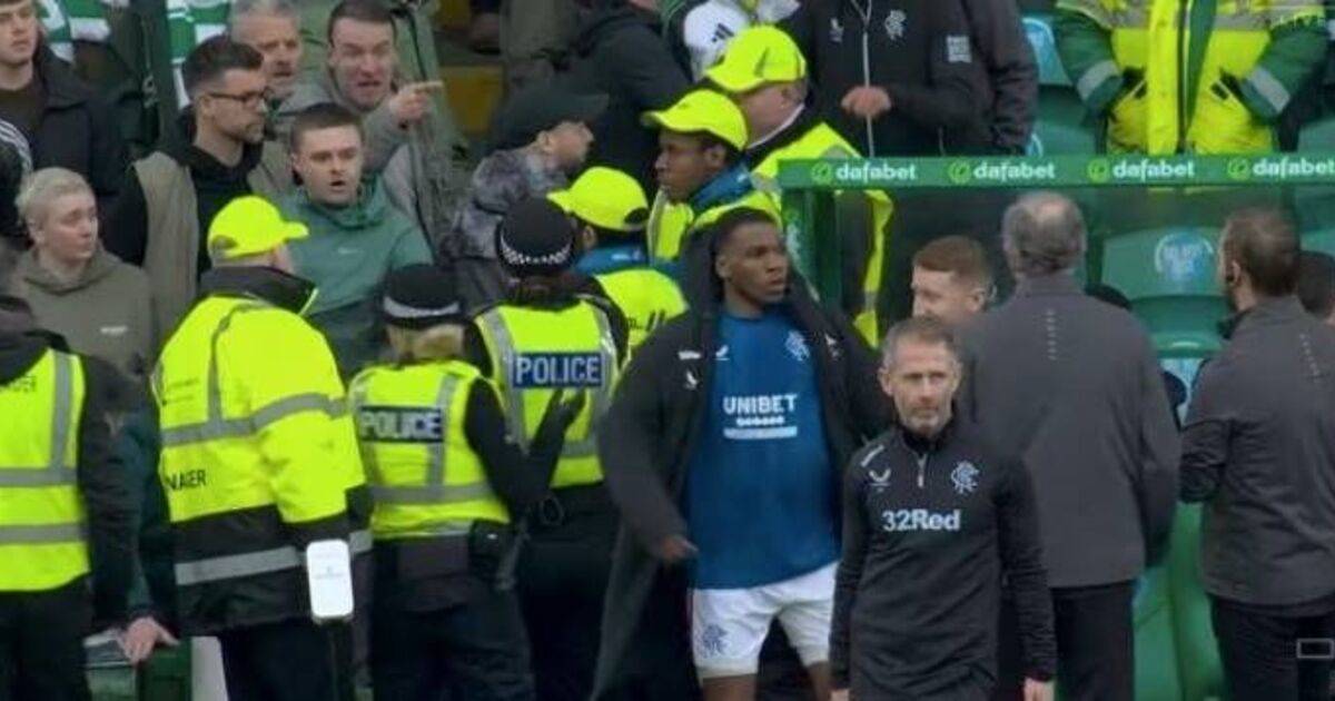 Celtic vs Rangers ends in chaos as police called in during wild celebrations