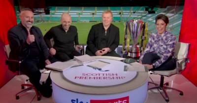Kris Boyd sparks Sky Sports delirium with Chris Sutton ‘cuddle’ callback as Rangers pile on has Celtic hero speechless
