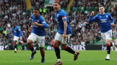 Video emerges showing why Celtic fans were angry with Rangers players Video emerges showing why Celtic fans were angry with Rangers players
