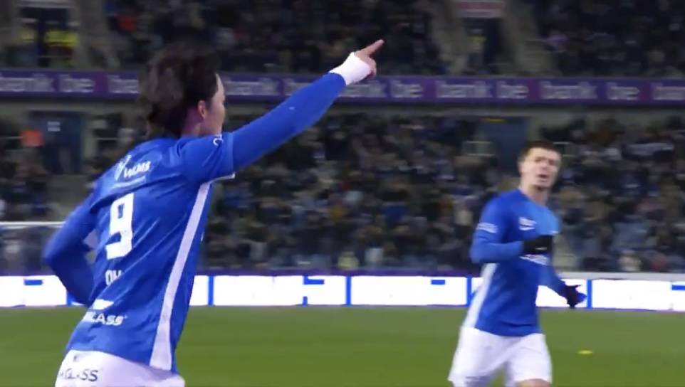 Watch as Ange Postecoglou Celtic signing scores crucial winner in Belgian title race
