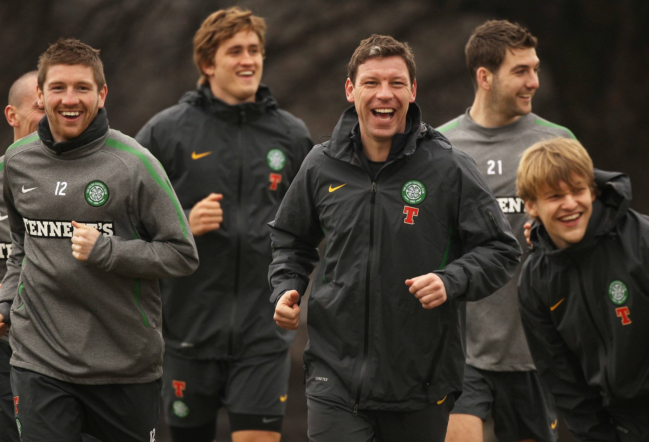 Alan Thompson sends message to ‘bitter’ Rangers after their full-time Celtic Park antics
