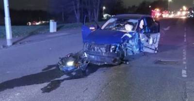Man and woman due in court over ‘hit-and-run of pedestrians and police chase’ in Glasgow