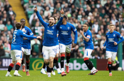 Rangers hero delivers joyous 19-word message that will delight Ibrox faithful after last-gasp Celtic victory