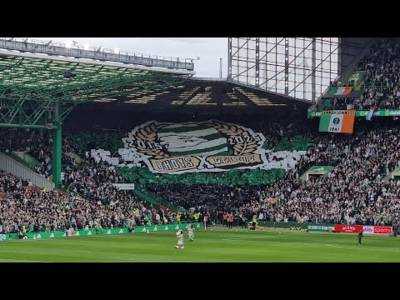 The Bhoys Ultras 10 Year Anniversary Tifo | Celtic vs Rangers