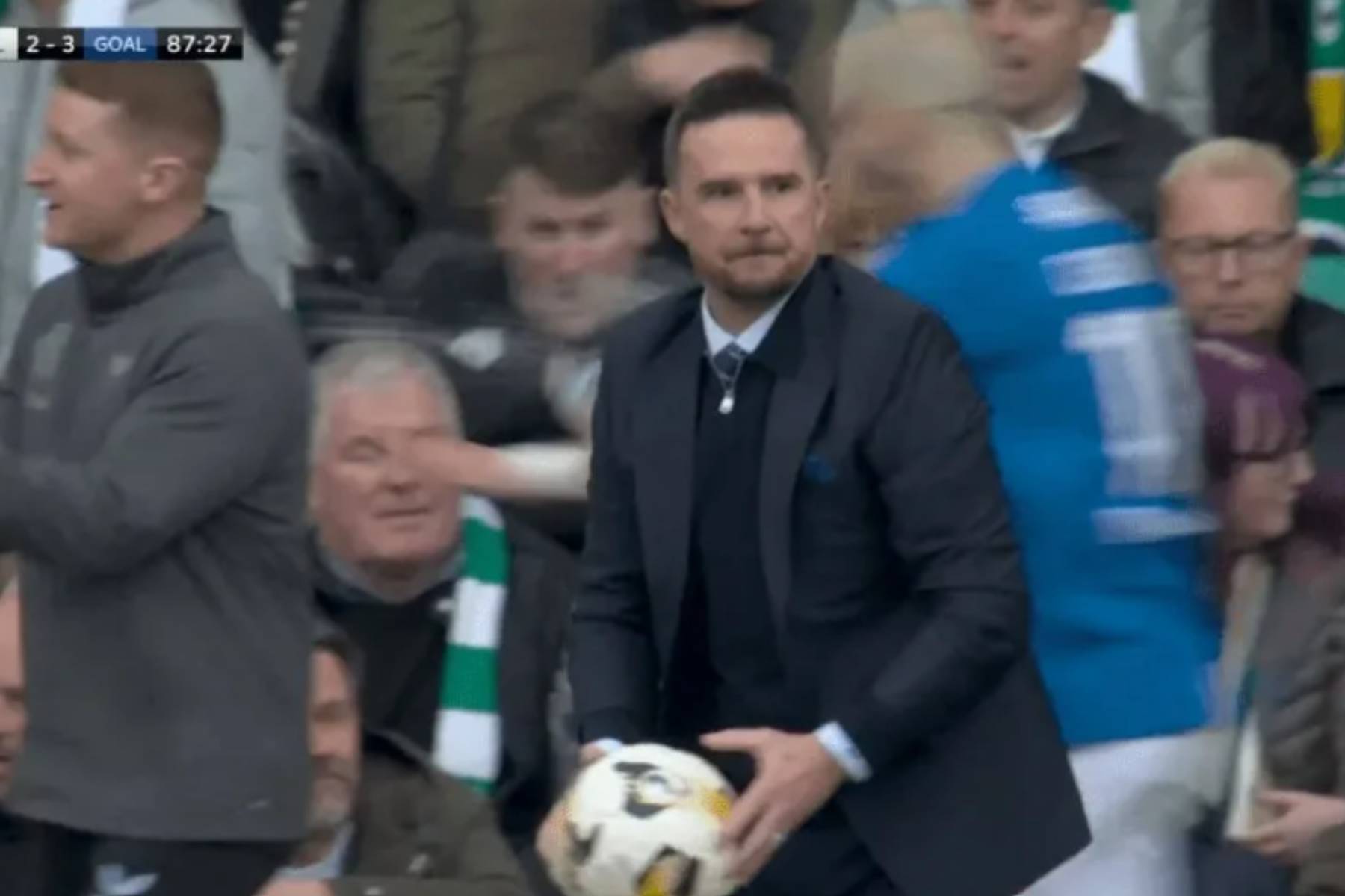 Vaclav Cerny probed by police after water incident during Celtic vs Rangers