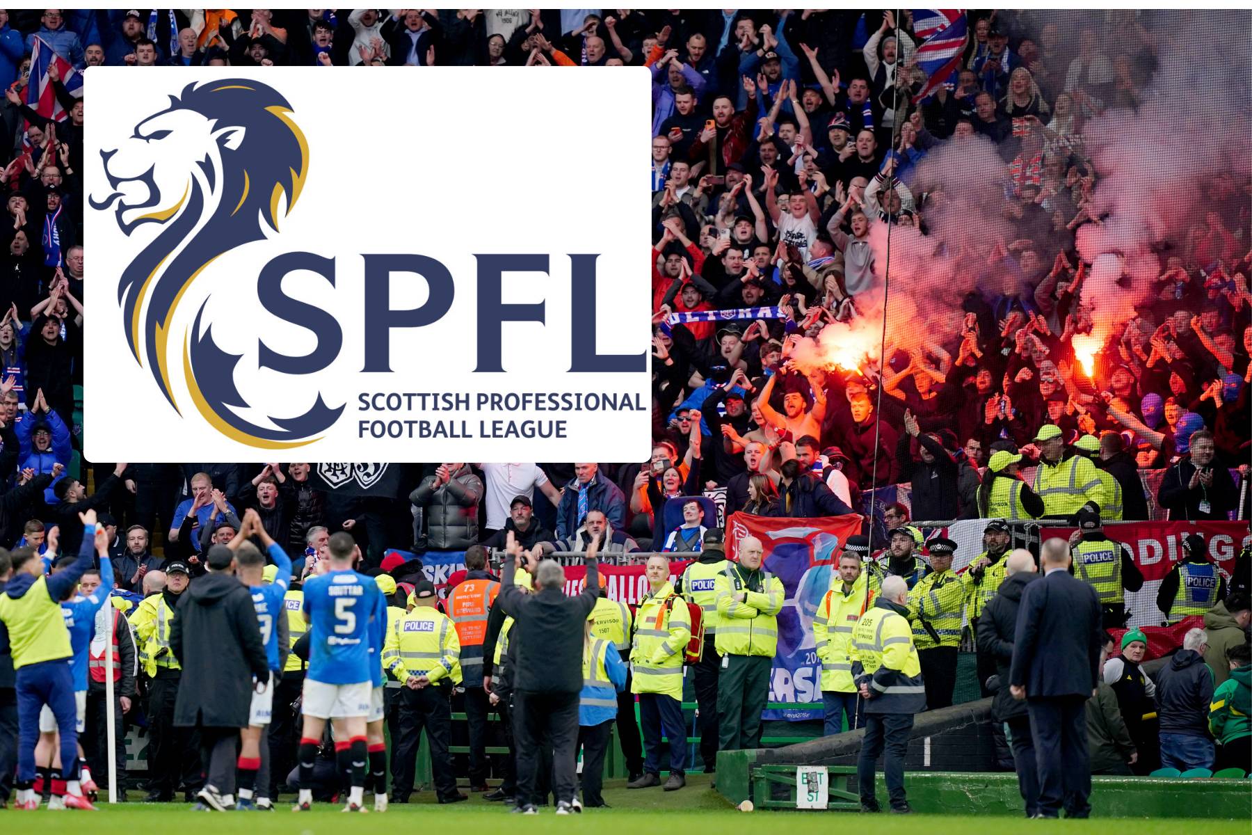 Why Rangers are set to escape SPFL disciplinary action after Celtic Park fan flares