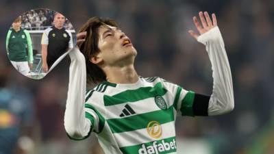 Celtic sent an interesting Kyogo Furuhashi message after the Glasgow derby defeat