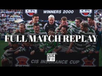 What’s on Celtic TV | 2000 League Cup Final in FULL!