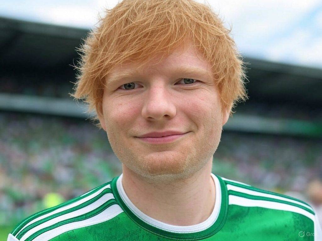 Watch Ed Sheeran belt out superb Celtic song Grace