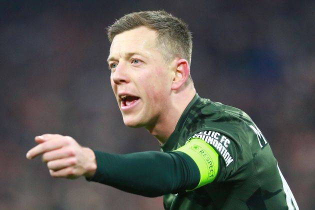 Celtic injury worries ease, Callum McGregor set to return