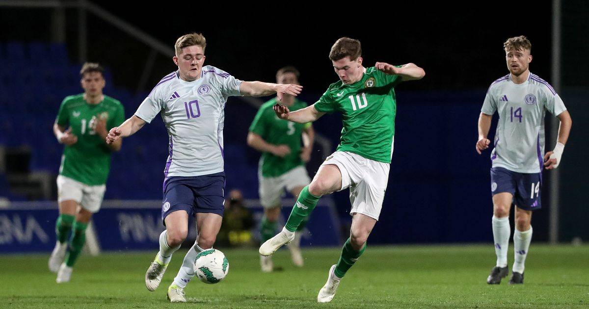 Ireland’s Under 21s lose 2-0 to Scotland in Murcia with Celtic ace Jude Bonnar netting
