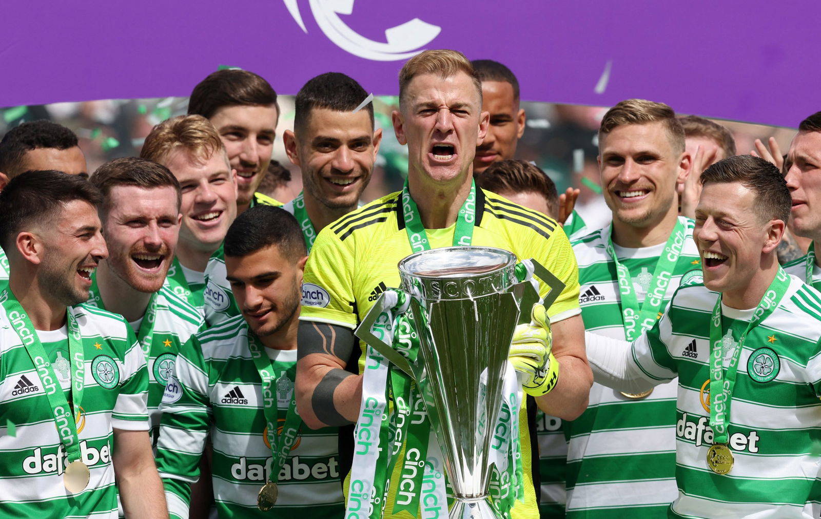 Pittodrie on Sunday April 13 could host Celtic’s SPFL title party