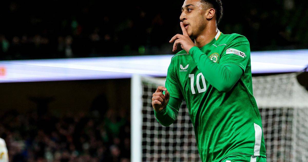 ‘Shut up!’ Ireland hero Adam Idah explains goal celebration as he opens up about online abuse
