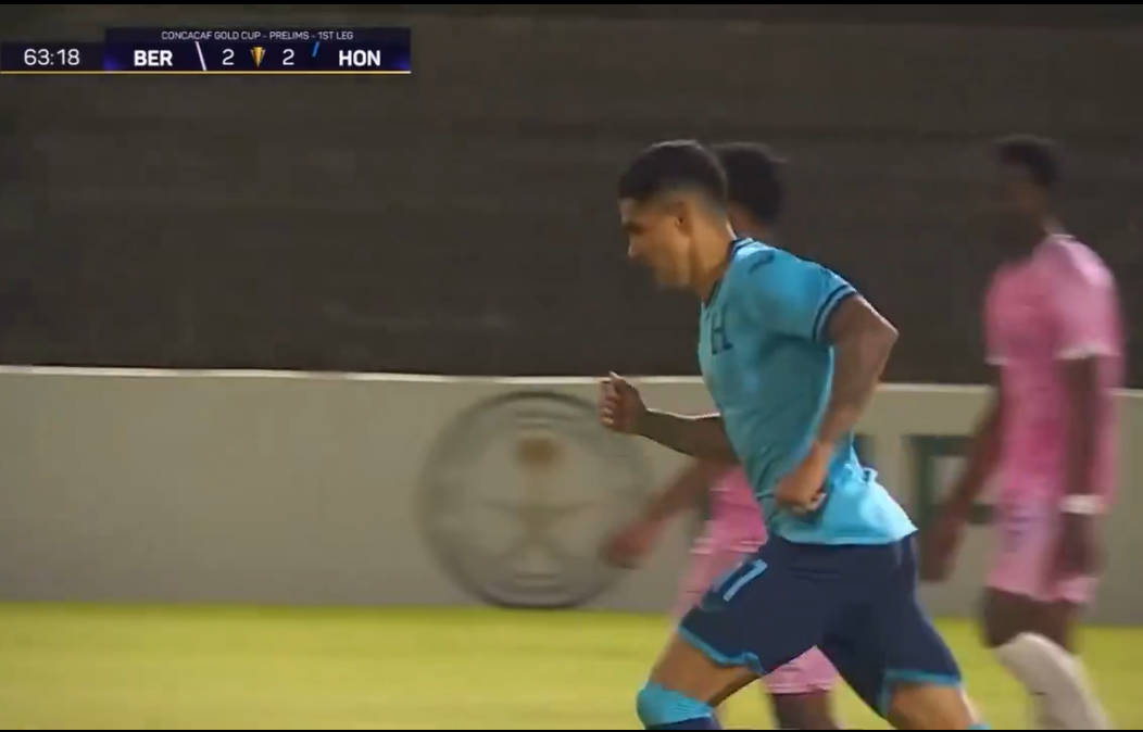Watch as Luis Palma scores for Honduras in eight-goal thriller