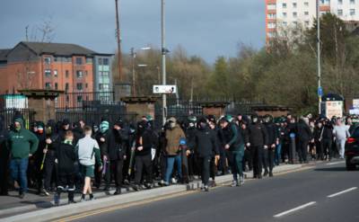 Celtic supporters’ groups detail plans for pre-match Police Scotland protest