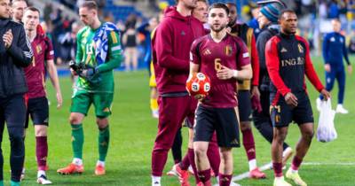Nico Raskin blows Belgium fans away as Rangers star marks milestone with astonishing standing ovation