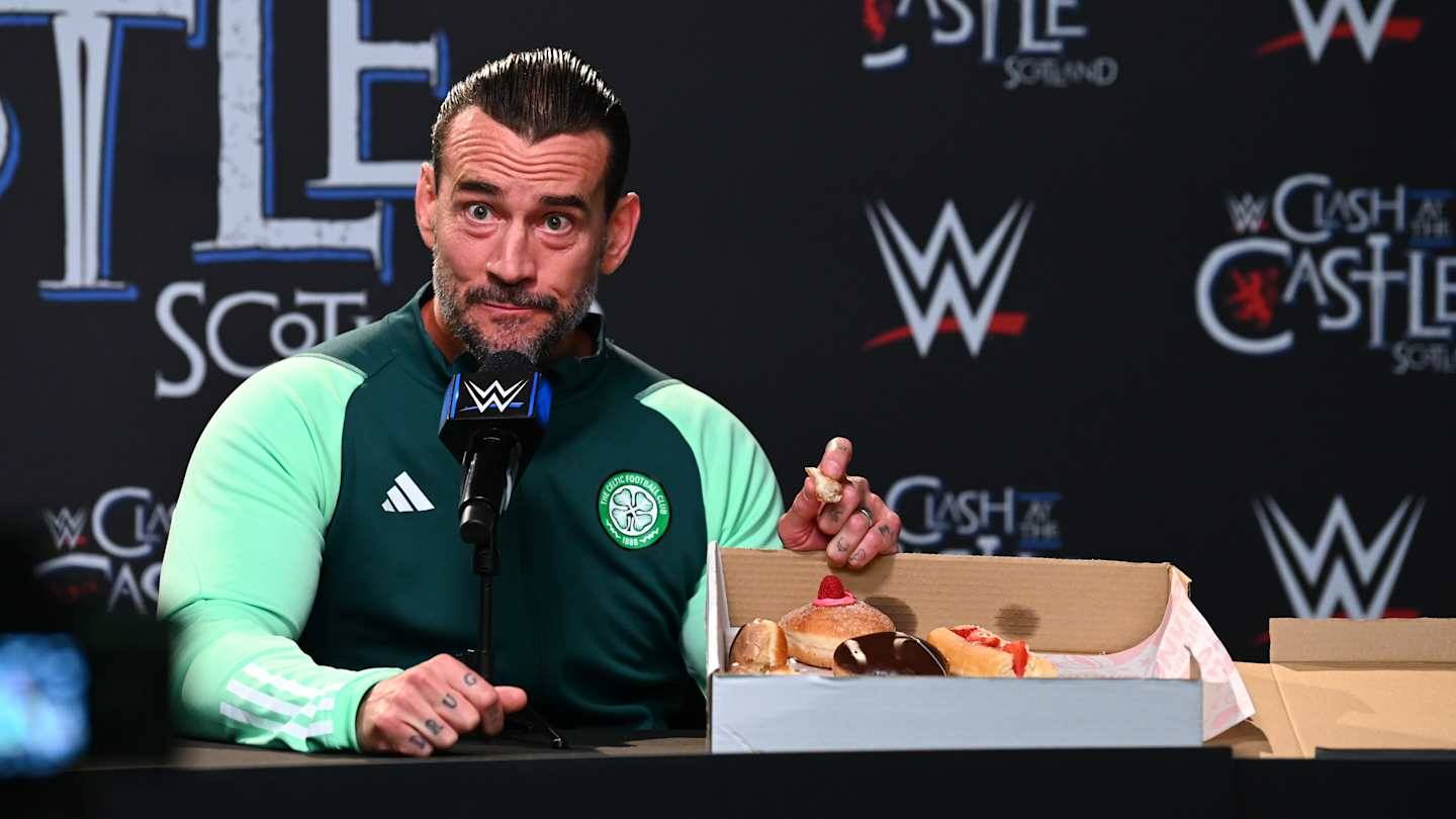 WWE superstar CM Punk takes dig at Rangers while wearing Celtic jersey