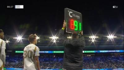 Celtic loanee Odin Thiago Holm finally makes Los Angeles FC debut