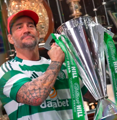 Celtic shares ‘Best in Scotland x Best in the World’ footage of WWE star’s visit