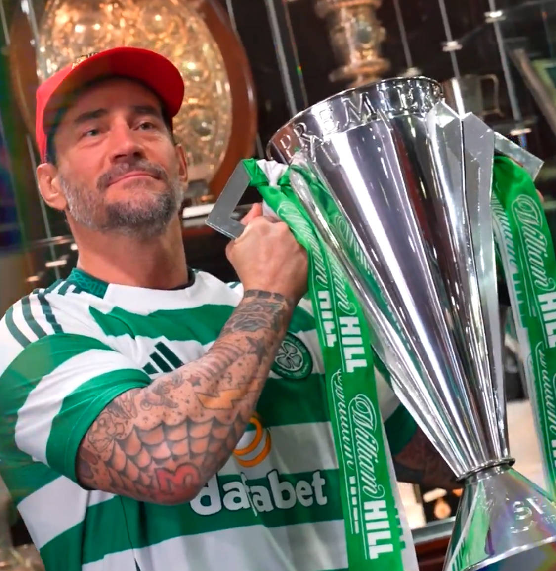 Celtic shares ‘Best in Scotland x Best in the World’ footage of WWE star’s visit